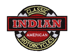 Indian "Classic American Motorcycles" patch 3.75"